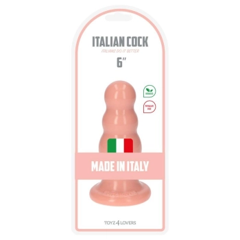 Korek analny z przyssawką Toyz4lovers cielisty 15 cm