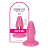 Korek analny PVC Milo Pink Toyz4lovers 9.5 cm