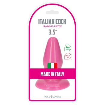 Korek analny PVC Milo Pink Toyz4lovers 9.5 cm