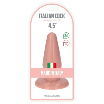 Korek analny PVC Toyz4lovers naturalny 12 cm