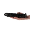Dildo z cyberskóry Claudio Toyz4lovers czarny 18 cm