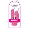 Dildo podwójne Caino e Abele różowe PVC 15.5 cm