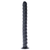 Korek analny spiralny Cabogirao Toyz4lovers czarny 58 cm