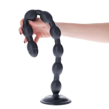 Korek analny Taranaki Toyz4lovers PCV czarny 52 cm