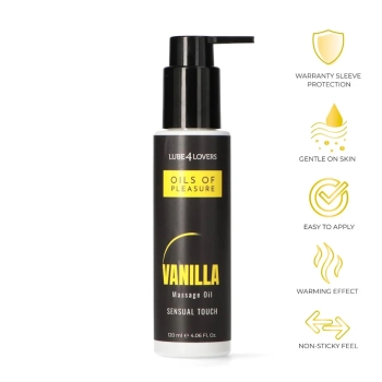 Oils of Pleasure – Vanilla Massage Oil 120 m