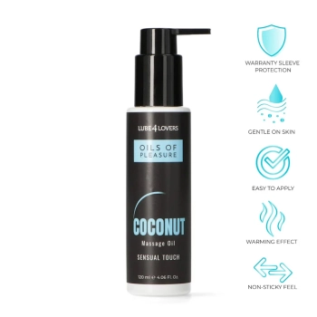 Olejek do masażu kokosowy Lube4lovers 120 ml
