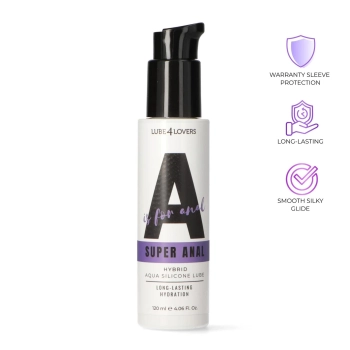 Hybrydowy lubrykant analny A is for Super Anal Lube4lovers 120 ml