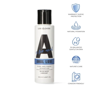 Lubrykant analny wodny Lube4lovers z aloesem 120 ml