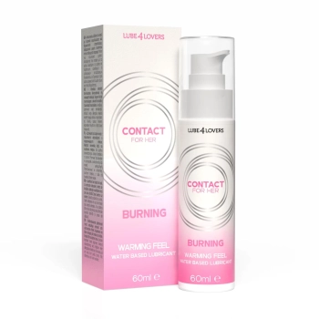 Lubrykant wodny waginalny rozgrzewający Lube4lovers 60 ml