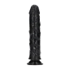 Dildo realistyczne Jim Liquorice z zapachem lukrecji 20 cm