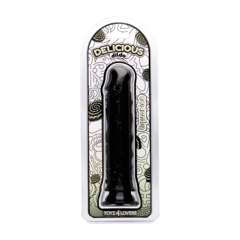 Dildo realistyczne Jim Liquorice z zapachem lukrecji 20 cm