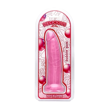 Dildo realistyczne o zapachu gumy balonowej Toyz4lovers 19,5 cm