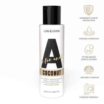 Lubrykant analny wodny kokosowy Lube4lovers 120 ml