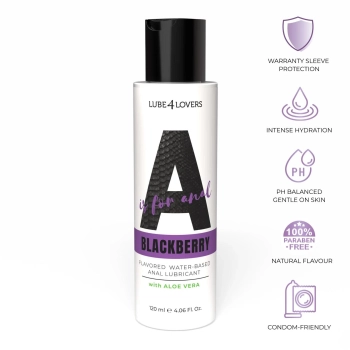 Lubrykant analny wodny jeżynowy Lube4lovers 120 ml