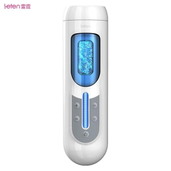Masturbator wibrujący Leten A380 biały USB 31 cm