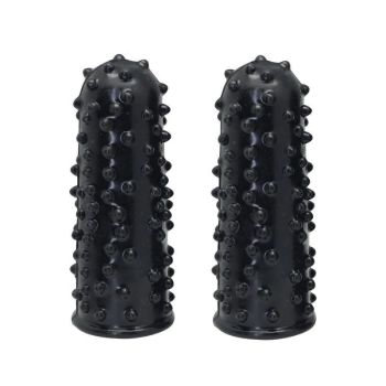 Nakładki na palce TPE Toyz4lovers czarne 7,6 cm