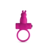 Pierścień wibrujący Toyz4lovers z króliczkiem różowy 10 cm