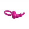 Pierścień wibrujący Toyz4lovers z króliczkiem różowy 10 cm