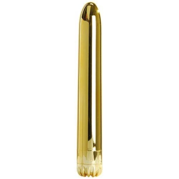 Wibrator Classic Vibe Toyz4lovers złoty 18 cm AA