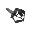 Proteza wibracyjna strap on Real Rapture czarna 22.5 cm