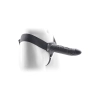 Proteza wibracyjna strap on Real Rapture czarna 22.5 cm