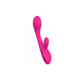 Wibrator-VIBRATORE RABBIT ELYS - CONVEX RABBIT PINK