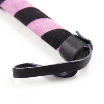 Pejcz ze skóry Line Whip Toyz4lovers różowy