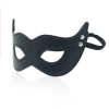 Maska BDSM z ekoskóry Toyz4lovers czarna 22 cm