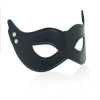 Maska BDSM z ekoskóry Toyz4lovers czarna 22 cm