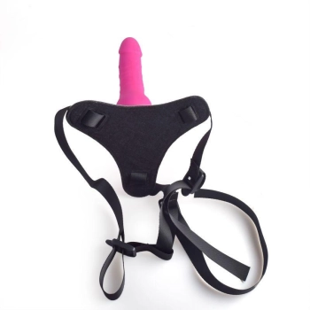 Strap on regulowany Toyz4lovers różowy 14 cm