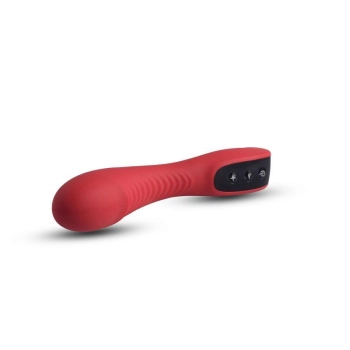 Wibrator punktu G Toyz4lovers silikonowy czerwony 18 cm