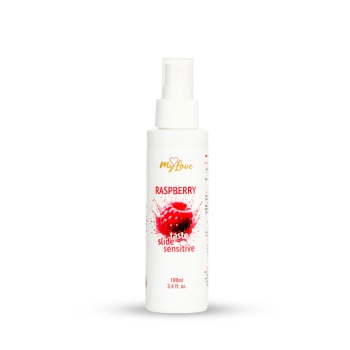 Żel intymny smakowy malinowy MyLove Taste Slide Sensitive 100 ml