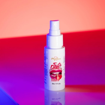 Spray do seksu oralnego MyLove truskawkowy 50 ml
