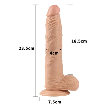 9.5 Real Extreme Dildo Flesh
