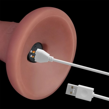 6 Vibrating Dual Density Power Cock