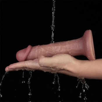 8 Vibrating Dual Density Power Cock