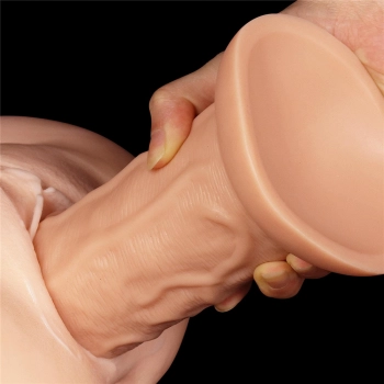 9.5 Realistic Curved Dildo