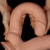 12 Realistic Mega Double Dildo