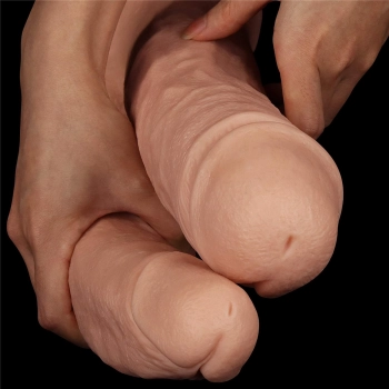 12 Realistic Mega Double Dildo