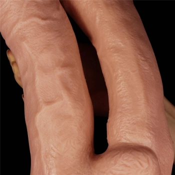 12 Realistic Mega Double Dildo
