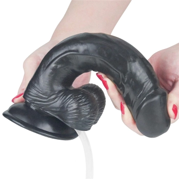 9 Squirt Extreme Dildo - Black