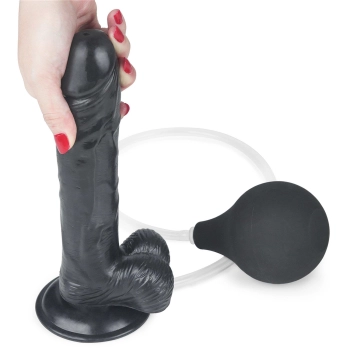 9 Squirt Extreme Dildo - Black