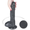 10 Squirt Extreme Dildo - Black