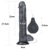 11 Squirt Extreme Dildo - Black