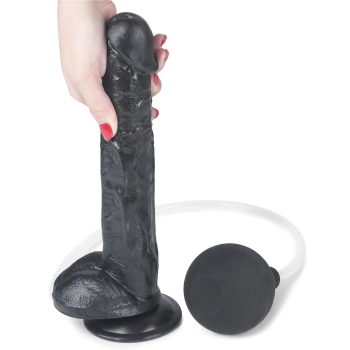 11 Squirt Extreme Dildo - Black