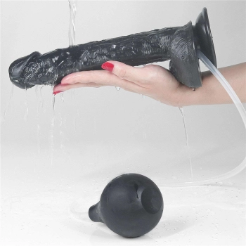11 Squirt Extreme Dildo - Black