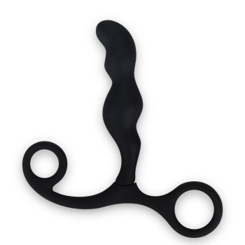 Masażer prostaty silikonowy Lovetoy czarny 8,9 cm