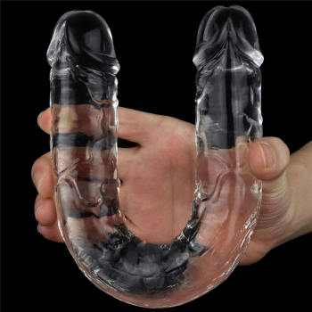 Flawless Clear Double dildo 12