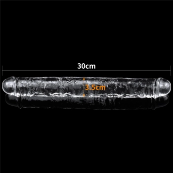 Flawless Clear Double dildo 12