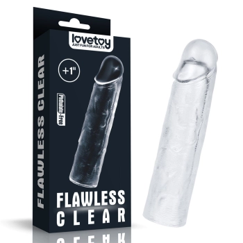 Flawless Clear Penis Sleeve Add 1